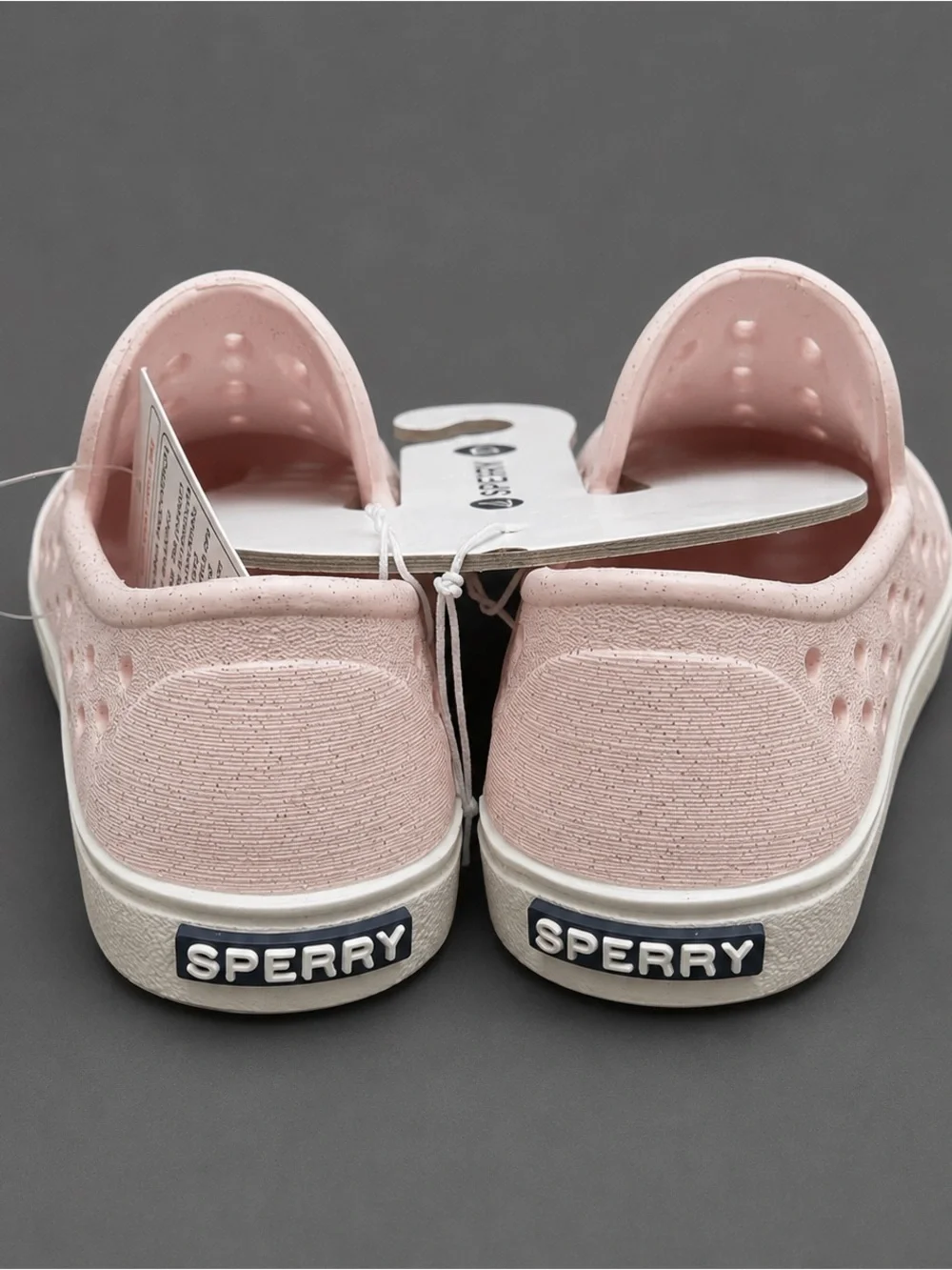 Sperry Toddler Girls Sea Wee Slip-On Shoes Baby Pink Sparkle Size 6 Brand New
